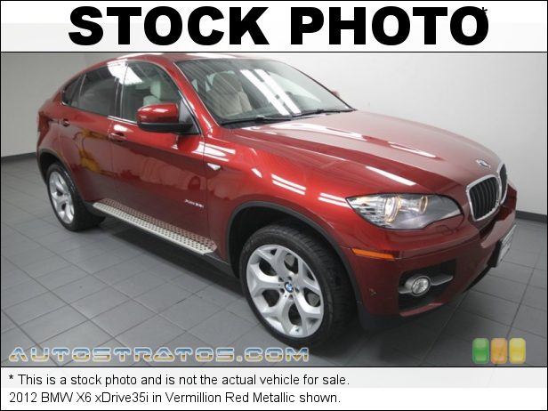Stock photo for this 2012 BMW X6 xDrive35i 3.0 Liter DFI TwinPower Turbocharged DOHC 24-Valve VVT Inline 6 8 Speed Sport Automatic