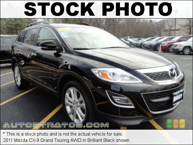 Stock photo for this 2011 Mazda CX-9 Grand Touring AWD 3.7 Liter DOHC 24-Valve VVT V6 6 Speed Sport Automatic