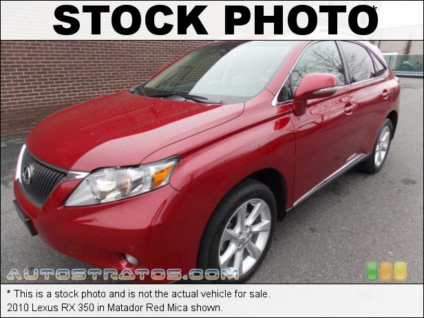 Stock photo for this 2010 Lexus RX 350 3.5 Liter DOHC 24-Valve VVT-i V6 6 Speed ECT Automatic