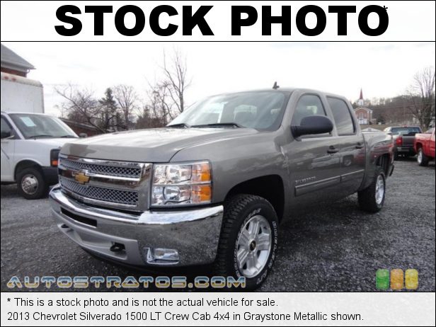 Stock photo for this 2013 Chevrolet Silverado 1500 LT Crew Cab 4x4 5.3 Liter OHV 16-Valve VVT Flex-Fuel Vortec V8 6 Speed Automatic