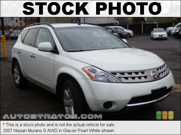 Stock photo for this 2007 Nissan Murano S AWD 3.5 Liter DOHC 24 Valve V6 CVT Automatic