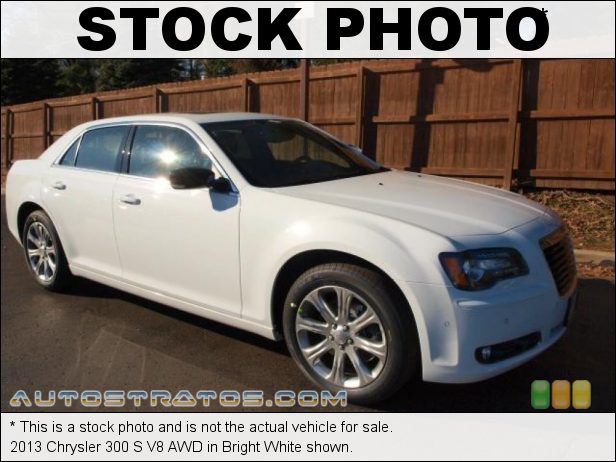Stock photo for this 2013 Chrysler 300 S V8 AWD 5.7 liter HEMI OHV 16-Valve VVT V8 5 Speed AutoStick Automatic