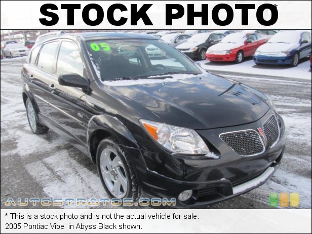Stock photo for this 2005 Pontiac Vibe  1.8 Liter DOHC 16-Valve 4 Cylinder 5 Speed Manual