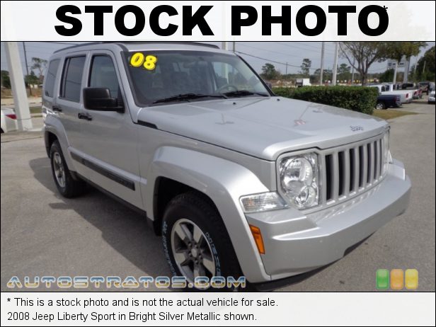 Stock photo for this 2008 Jeep Liberty Sport 3.7 Liter SOHC 12 Valve V6 4 Speed Automatic