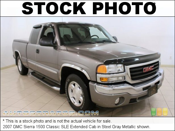 Stock photo for this 2006 GMC Sierra 1500 Extended Cab 5.3 Liter OHV 16V Vortec V8 4 Speed Automatic