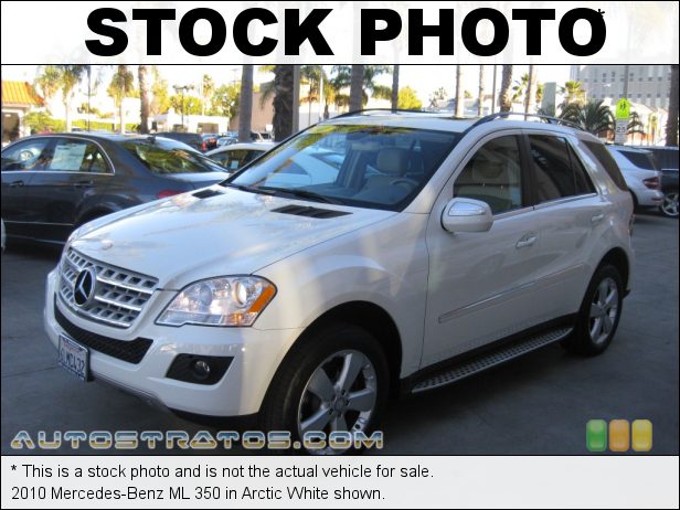 Stock photo for this 2010 Mercedes-Benz ML 350 3.5 Liter DOHC 24-Valve VVT V6 7 Speed Touch Shift Automatic