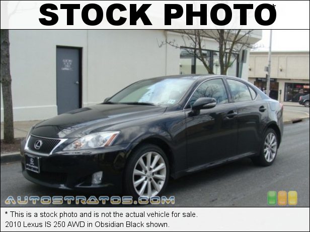 Stock photo for this 2010 Lexus IS 250 AWD 2.5 Liter DOHC 24-Valve Dual VVT-i V6 6 Speed Paddle-Shift Automatic