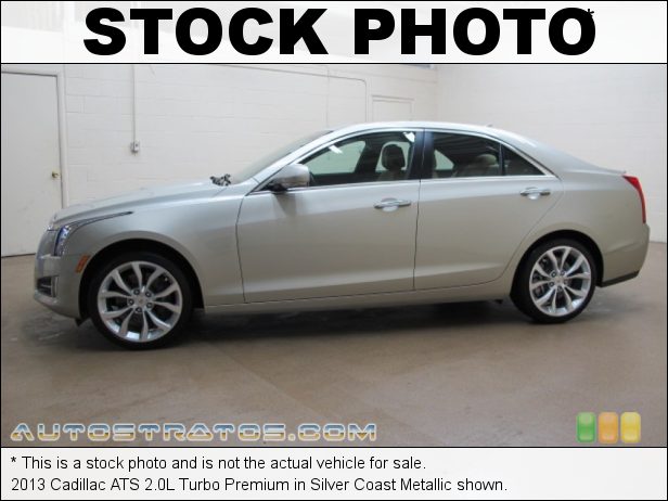 Stock photo for this 2013 Cadillac ATS 2.0L Turbo Premium 2.0 Liter DI Turbocharged DOHC 16-Valve VVT 4 Cylinder 6 Speed Hydra-Matic Automatic