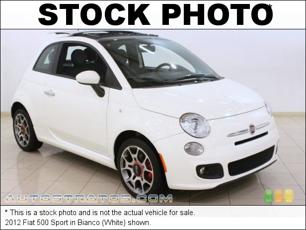 Stock photo for this 2012 Fiat 500 Sport 1.4 Liter SOHC 16-Valve MultiAir 4 Cylinder 6 Speed Auto Stick Automatic