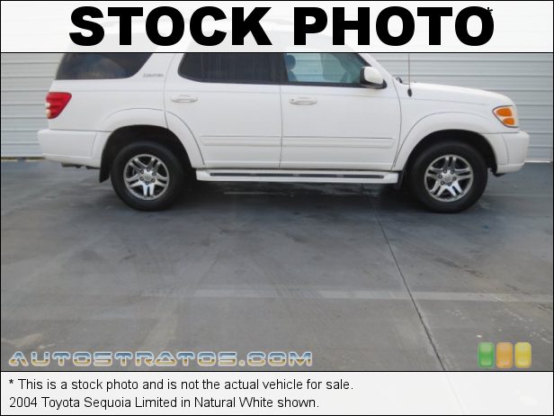 Stock photo for this 2004 Toyota Sequoia  4.7 Liter DOHC 32-Valve V8 4 Speed Automatic