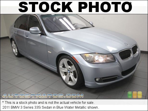 Stock photo for this 2011 BMW 3 Series 335i Sedan 3.0 Liter DI TwinPower Turbocharged DOHC 24-Valve VVT Inline 6 C 6 Speed Steptronic Automatic