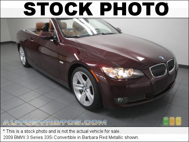 Stock photo for this 2009 BMW 3 Series 335i Convertible 3.0 Liter Twin-Turbocharged DOHC 24-Valve VVT Inline 6 Cylinder 6 Speed Steptronic Automatic