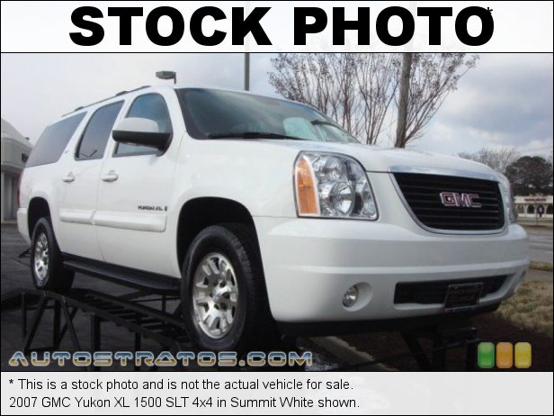 Stock photo for this 2007 GMC Yukon XL 1500 4x4 5.3 Liter Flex-Fuel OHV 16V V8 4 Speed Automatic