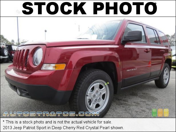 Stock photo for this 2013 Jeep Patriot Sport 2.0 Liter DOHC 16-Valve Dual VVT 4 Cylinder CVT II Automatic