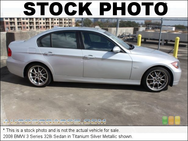 Stock photo for this 2008 BMW 3 Series 328i Sedan 3.0L DOHC 24V VVT Inline 6 Cylinder 6 Speed Manual