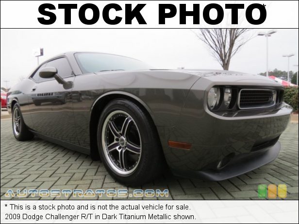 Stock photo for this 2009 Dodge Challenger R/T 5.7 Liter HEMI OHV 16-Valve MDS VVT V8 5 Speed Autostick Automatic