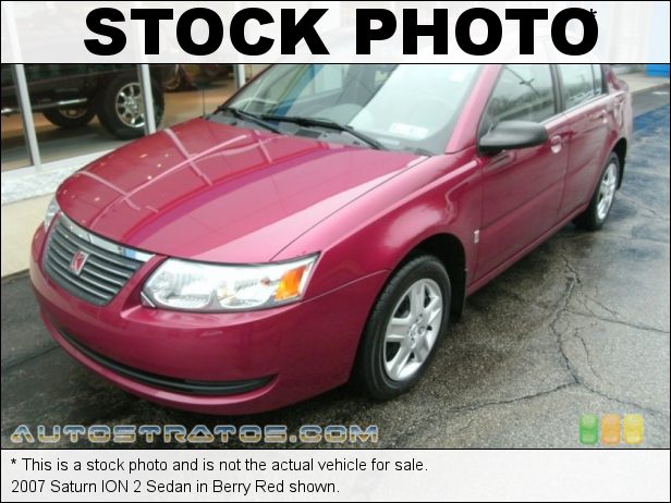Stock photo for this 2007 Saturn ION 2 Sedan 2.2 Liter DOHC 16-Valve 4 Cylinder 4 Speed Automatic