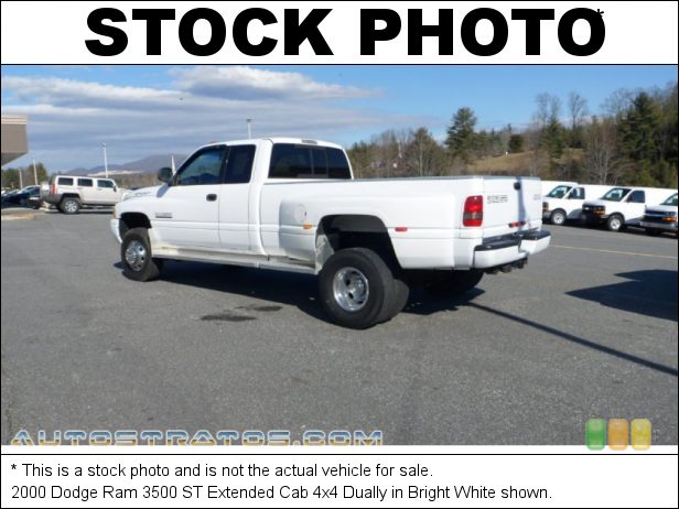 Stock photo for this 2001 Dodge Ram 3500 SLT Quad Cab Chassis 5.9 Liter OHV 24-Valve Cummins Turbo Diesel Inline 6 Cylinder 5 Speed Manual