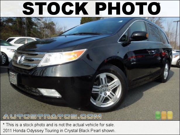 Stock photo for this 2011 Honda Odyssey Touring 3.5 Liter SOHC 24-Valve i-VTEC V6 6 Speed Automatic