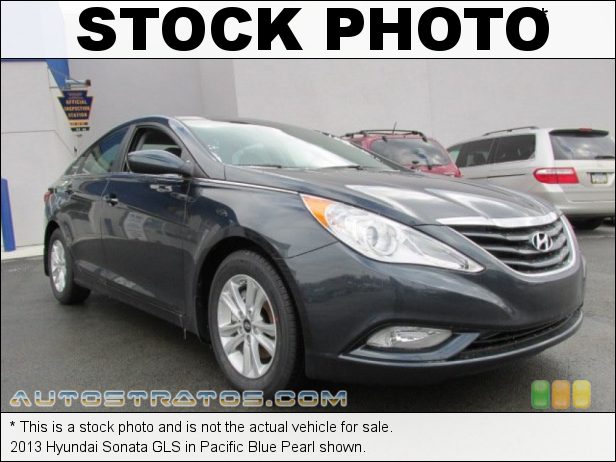 Stock photo for this 2013 Hyundai Sonata GLS 2.4 Liter DOHC 16-Valve D-CVVT 4 Cylinder 6 Speed Shiftronic Automatic