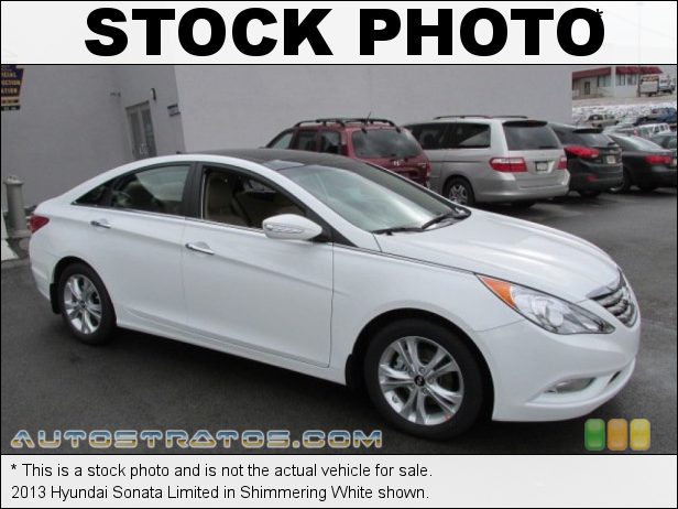 Stock photo for this 2013 Hyundai Sonata Limited 2.4 Liter DOHC 16-Valve D-CVVT 4 Cylinder 6 Speed Shiftronic Automatic