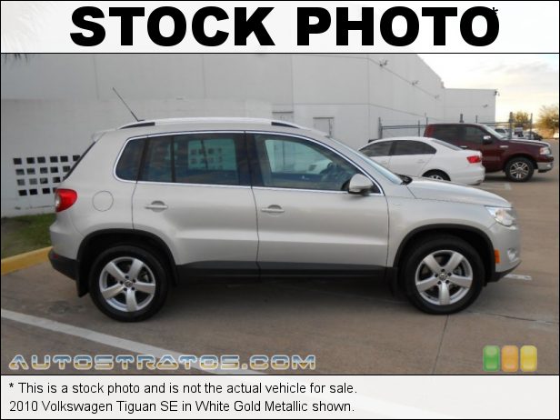 Stock photo for this 2010 Volkswagen Tiguan SE 2.0 Liter FSI Turbocharged DOHC 16-Valve VVT 4 Cylinder 6 Speed Tiptronic Automatic