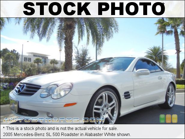 Stock photo for this 2005 Mercedes-Benz SL 500 Roadster 5.0 Liter SOHC 24-Valve V8 7 Speed Automatic Stock photo for this 2005 Mercedes-Benz SL 500 Roadster 5.0 Liter SOHC 24-Valve V8 7 Speed Automatic