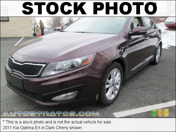 Stock photo for this 2011 Kia Optima EX 2.0 Liter GDi Turbocharged DOHC 16-Valve VVT 4 Cylinder 6 Speed Sportmatic Automatic