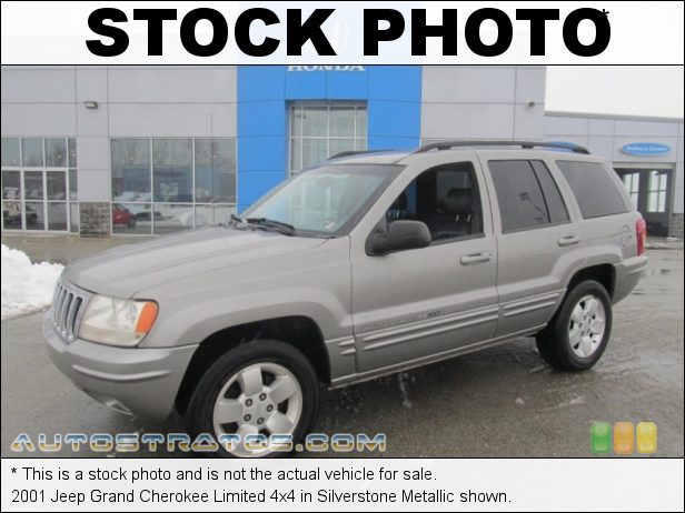 Stock photo for this 2001 Jeep Grand Cherokee Limited 4x4 4.7 Liter SOHC 16-Valve V8 5 Speed Automatic