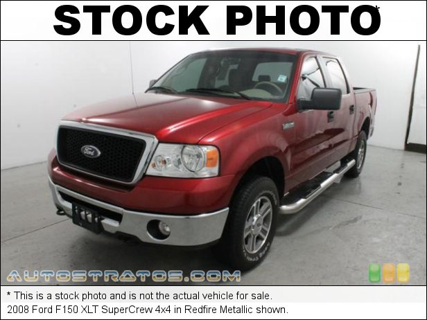 Stock photo for this 2008 Ford F150 XLT SuperCrew 4x4 5.4 Liter SOHC 24-Valve Triton V8 4 Speed Automatic