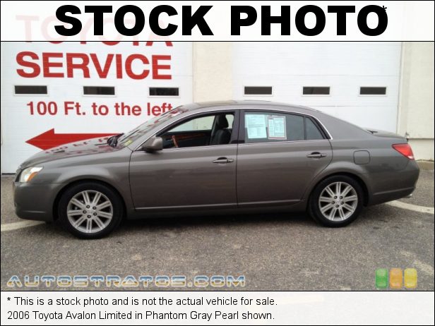 Stock photo for this 2006 Toyota Avalon Limited 3.5 Liter DOHC 24-Valve VVT V6 5 Speed Automatic