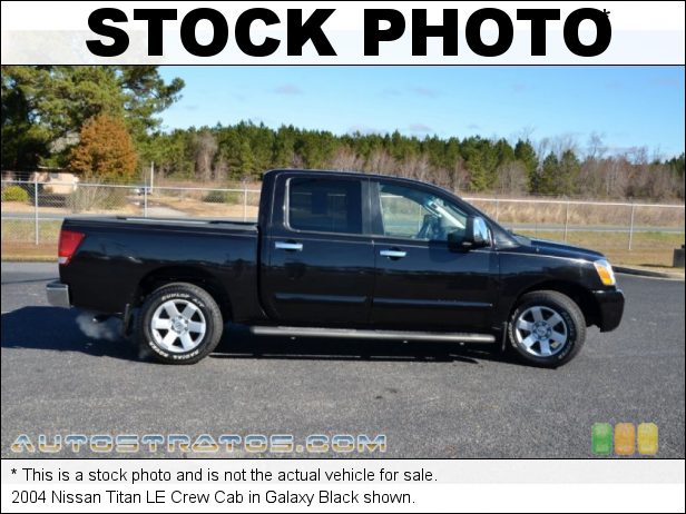 Stock photo for this 2005 Nissan Titan LE Crew Cab 5.6L DOHC 32V V8 5 Speed Automatic