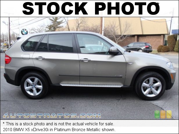 Stock photo for this 2010 BMW X5 xDrive30i 3.0 Liter DOHC 24-Valve VVT Inline 6 Cylinder 6 Speed Sport Automatic
