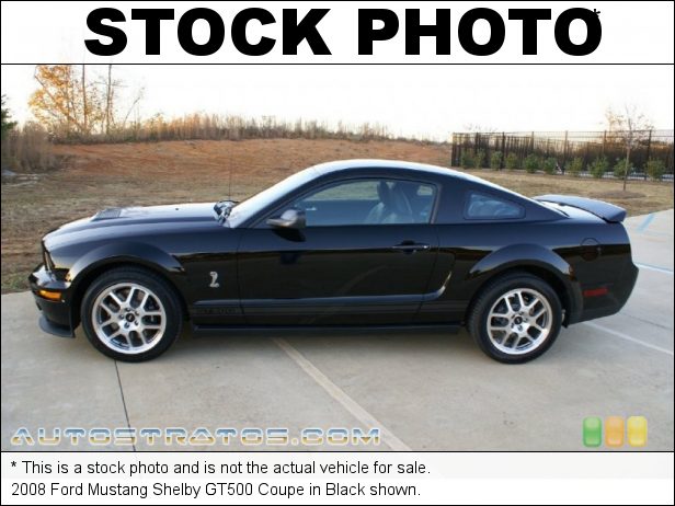 Stock photo for this 2008 Ford Mustang Shelby Coupe 5.4 Liter KR Supercharged DOHC 32-Valve V8 6 Speed Manual