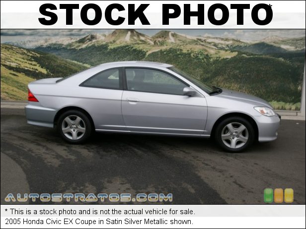 Stock photo for this 2002 Honda Civic EX Coupe 1.7 Liter SOHC 16-Valve 4 Cylinder 4 Speed Automatic