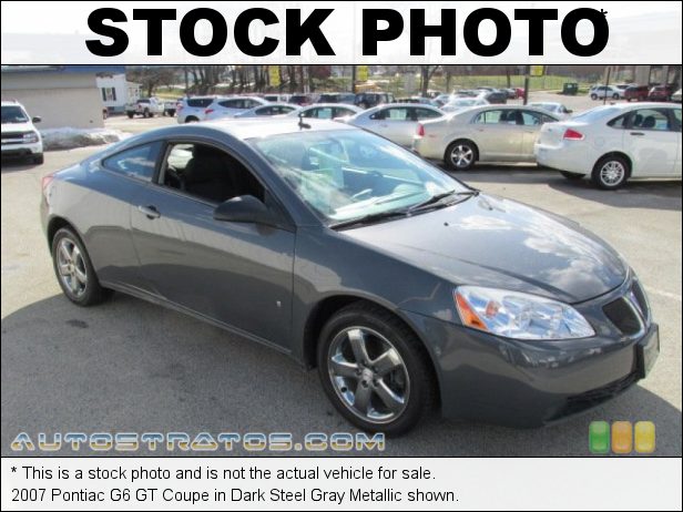 Stock photo for this 2007 Pontiac G6 GT Coupe 3.5 Liter OHV 12-Valve V6 4 Speed Automatic