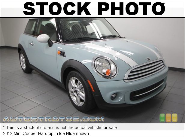 Stock photo for this 2013 Mini Cooper Hardtop 1.6 Liter DOHC 16-Valve VVT 4 Cylinder 6 Speed Steptronic Automatic