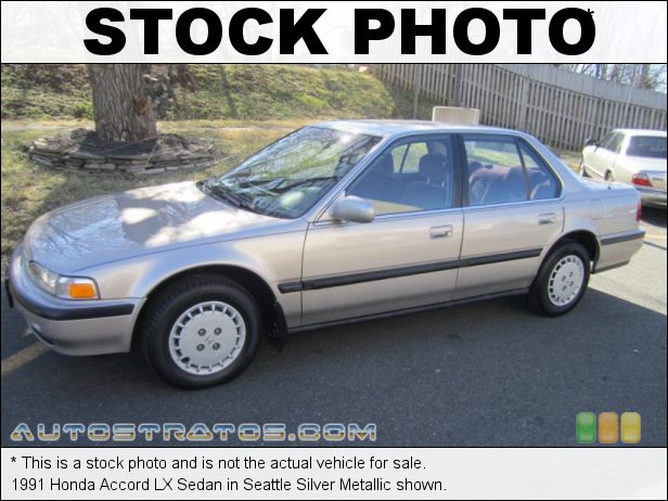 Stock photo for this 1991 Honda Accord LX Sedan 2.2 Liter DOHC 16-Valve 4 Cylinder 4 Speed Automatic