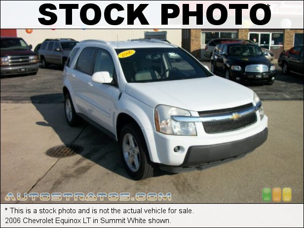 Stock photo for this 2006 Chevrolet Equinox LT 3.4 Liter OHV 12 Valve V6 5 Speed Automatic