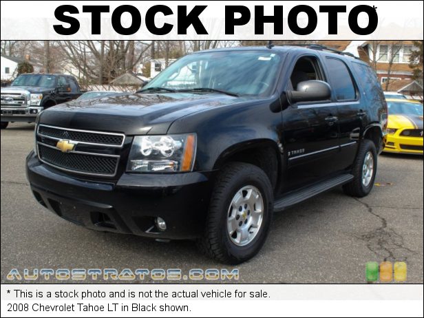 Stock photo for this 2008 Chevrolet Tahoe  5.3 Liter OHV 16-Valve Vortec V8 4 Speed Automatic