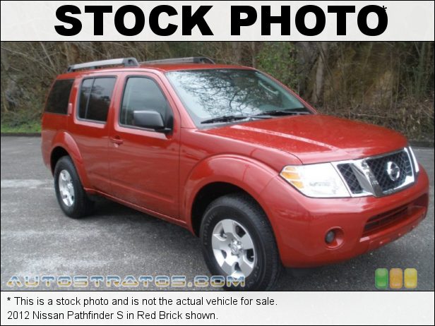 Stock photo for this 2012 Nissan Pathfinder  4.0 Liter DOHC 24-Valve CVTCS V6 5 Speed Automatic