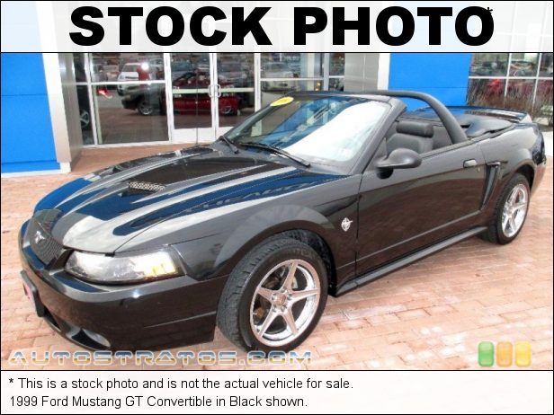 Stock photo for this 1999 Ford Mustang GT Convertible 4.6 Liter SOHC 16-Valve V8 5 Speed Manual
