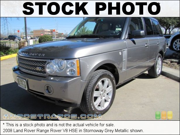 Stock photo for this 2008 Land Rover Range Rover V8 HSE 4.4 Liter DOHC 32 Valve VCP V8 6 Speed ZF Automatic