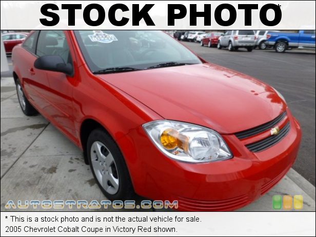 Stock photo for this 2005 Chevrolet Cobalt Coupe 2.2L DOHC 16V Ecotec 4 Cylinder 5 Speed Manual