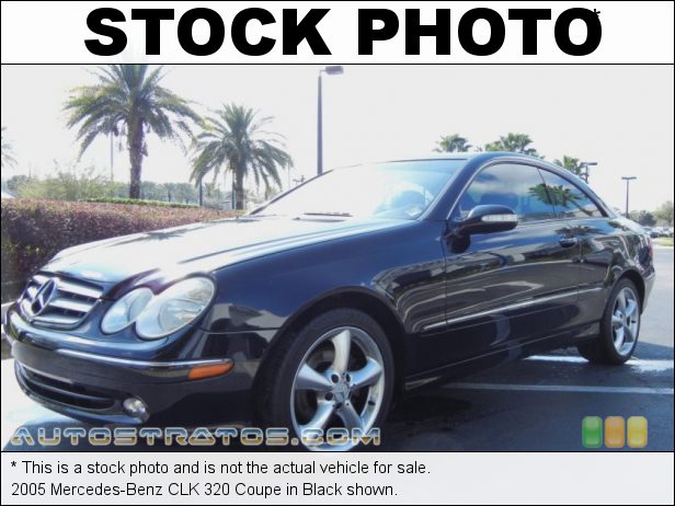 Stock photo for this 2003 Mercedes-Benz CLK 320 Coupe 3.2 Liter SOHC 18-Valve V6 5 Speed Automatic