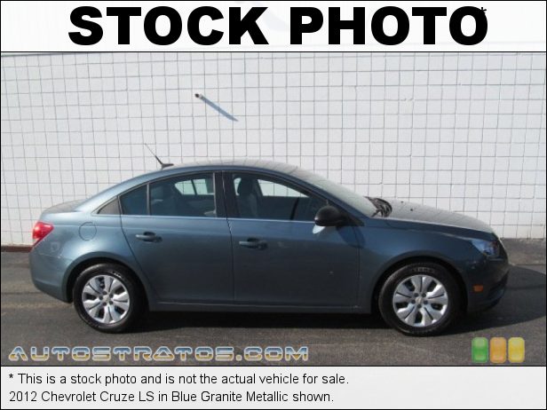 Stock photo for this 2012 Chevrolet Cruze LS 1.8 Liter DOHC 16-Valve VVT 4 Cylinder 6 Speed Manual