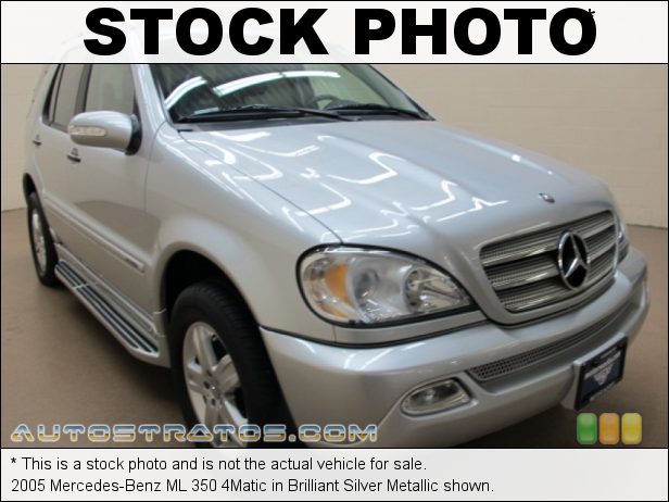 Stock photo for this 2005 Mercedes-Benz ML 350 4Matic 3.7 Liter SOHC 18-Valve V6 5 Speed Automatic