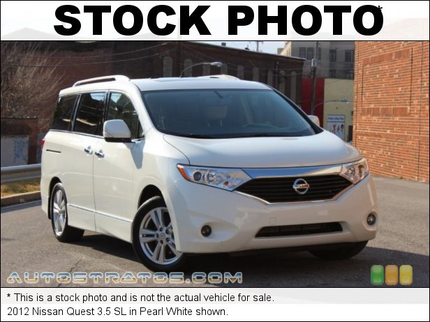 Stock photo for this 2012 Nissan Quest 3.5 3.5 Liter DOHC 24-Valve CVTCS V6 Xtronic CVT Automatic