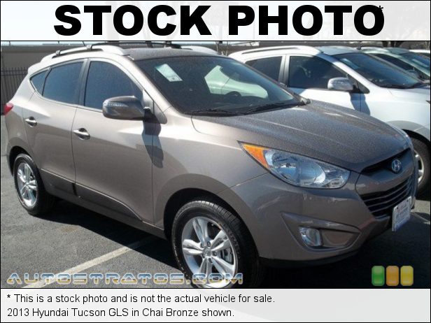 Stock photo for this 2013 Hyundai Tucson GLS 2.4 Liter DOHC 16-Valve CVVT 4 Cylinder 6 Speed SHIFTRONIC Automatic