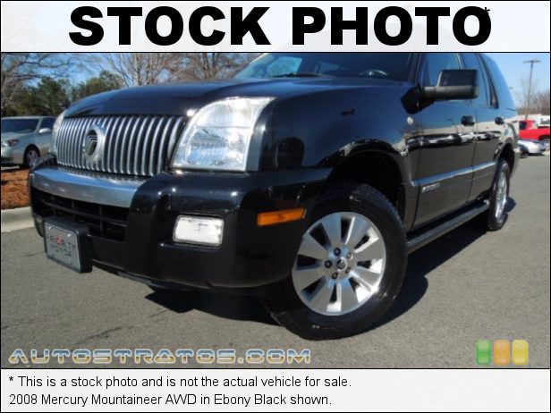Stock photo for this 2008 Mercury Mountaineer AWD 4.0 Liter SOHC 12 Valve V6 5 Speed Automatic